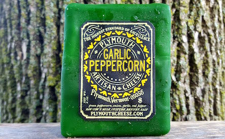 Plymouth Garlic Peppercorn Cheddar 8oz