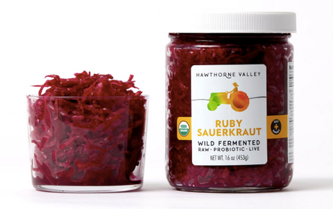 Organic Ruby Red Sauerkraut