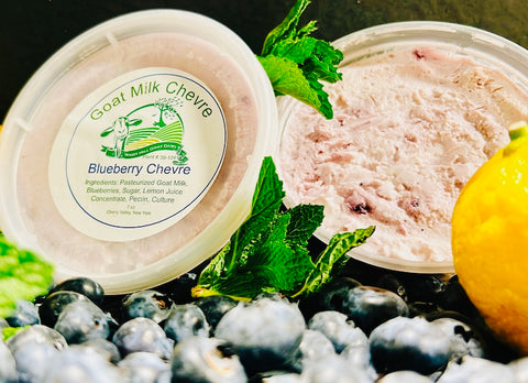 Chevre- Blueberry 8oz