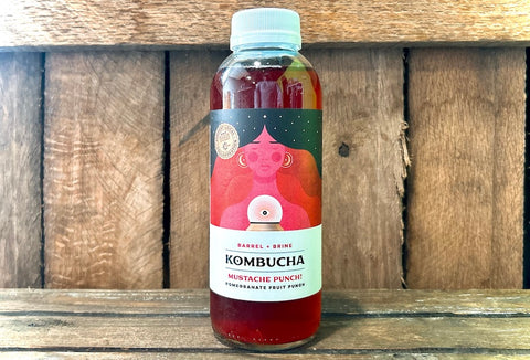 Kombucha: Pomegranite/Fruit Punch 12oz