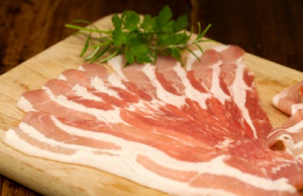Hardwood Smoked Bacon $13.99/lb 1.2lb Package