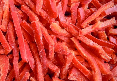 Frozen Sliced Red Peppers 1lb