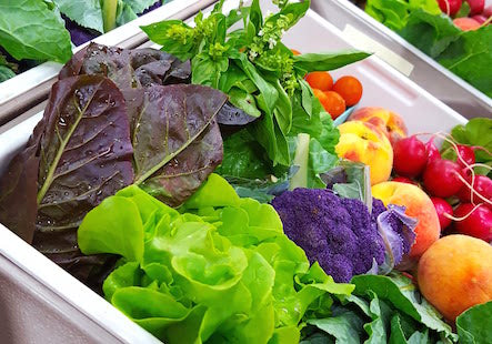 Organic Fruit & Veggie Baskets