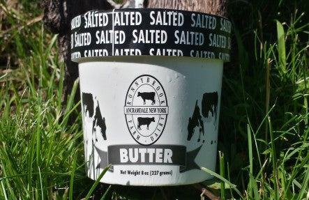 2 Ronnybrook Butter: 8oz Each