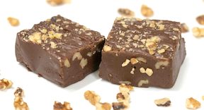 Fudge-Dark Chocolate Walnut 1/4lb