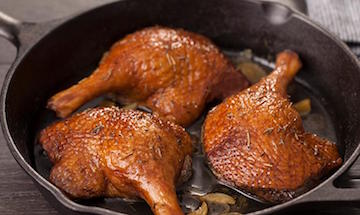 Duck Leg Confit- 6 Pack- 2.6lbs * Fully Cooked