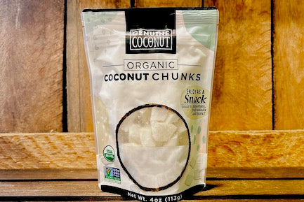 Organic Coconut Chunks 8oz Bag