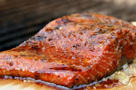 Hickory Smoked Salmon .35lb