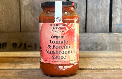 Organic Tomato and Porcini Mushroom Pasta Sauce 19oz