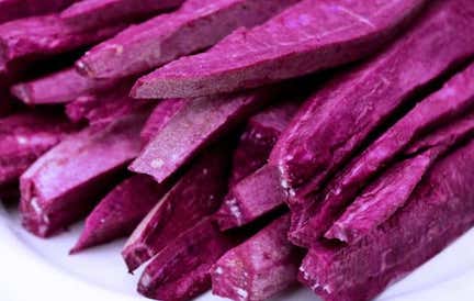 Organic Purple Sweet Potato Wedges-FROZEN 1.5lb
