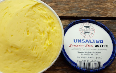 * SPECIAL* 2 Pack- Ronnybrook Butter Unsalted 8oz (normally $14)