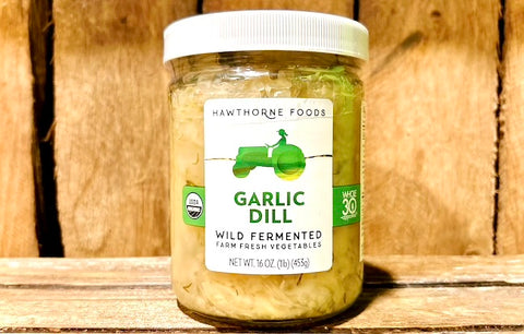 Garlic Dill Sauerkraut
