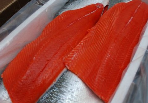 Wild Alaskan Sockeye Salmon 1lb Fillet $22/lb